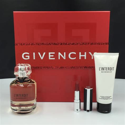 set produit givenchy|Givenchy l interdit gift set.